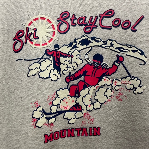 STAYCOOL NYC Ski Mountain Graphic Sweatshirt - Picture 2 of 4